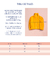 Campera Invierno amarilla