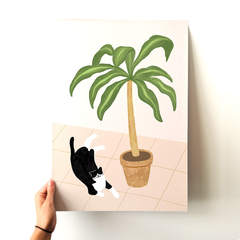 Lámina 0279 - Cat Lovers - comprar online