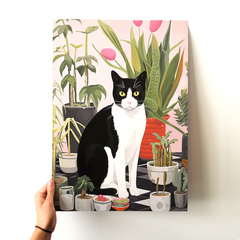 Lámina 0172 - Cat Lovers - comprar online