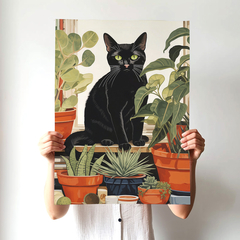 Lámina 0298 - Cat Lovers - comprar online