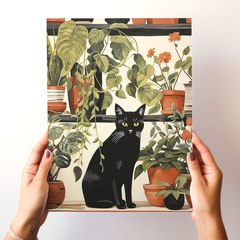 Lámina 0139 - Cat Lovers - comprar online