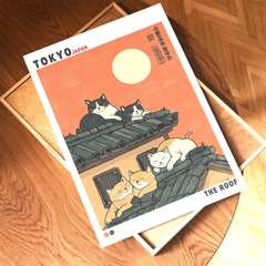 Lámina 0308 - Cat Lovers - comprar online