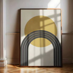 Set de 3 cuadros Abstractos 05/06/07 - Oz Cuadros Decorativos