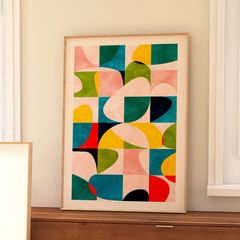Set de 2 Cuadros Shapes en internet