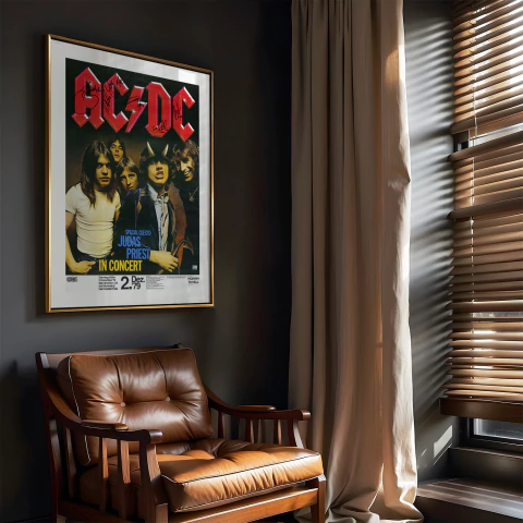 Cuadro Poster AC/DC - comprar online