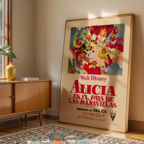 Cuadro Alicia en el Pais de las Maravillas - Disney - comprar online