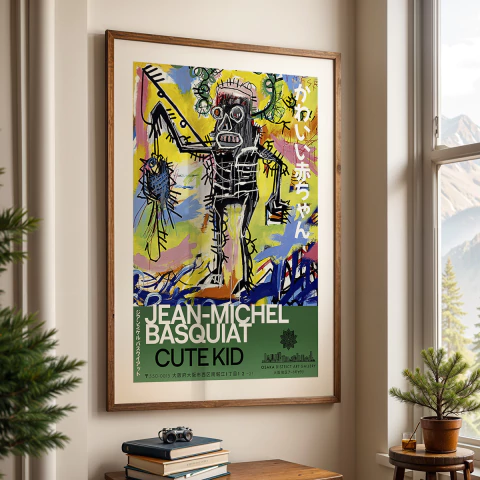 Cuadro Basquiat 09 - comprar online