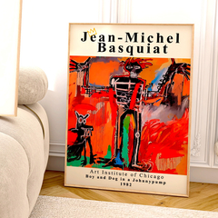 Cuadro Basquiat - Boy and Dog in a Johnnypump