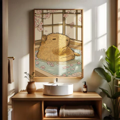 Cuadro Capy Bath - comprar online