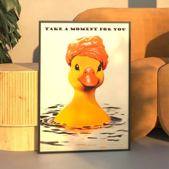 Cuadro Bath Duck II