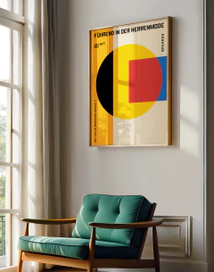 Set de 4 Cuadros Bauhaus en internet