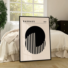 Set de 3 Cuadros Bauhaus Noir en internet
