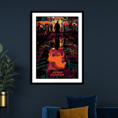 Cuadro Ilustracion Blade Runner - Ridley Scott