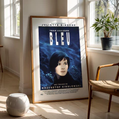 Cuadro Bleu - Krzysztof Kieslowskie - comprar online