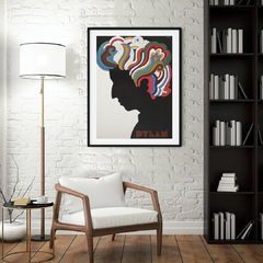Cuadro Bob Dylan by Milton Glaser