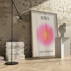 Set de 3 Cuadros Body Mind And Soul - Oz Cuadros Decorativos