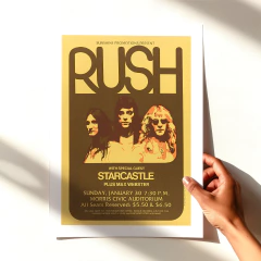 Lámina 2485 - Rush - comprar online