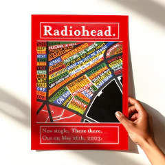 Lámina 2475 - Radiohead - comprar online