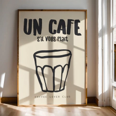 Cuadro Coffee Lovers 09 - comprar online