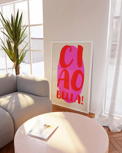 Set de 2 Cuadros Bonjour / Ciao Bella en internet