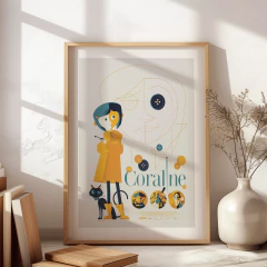 Cuadro Pelicula Coraline - Henry Selick - comprar online