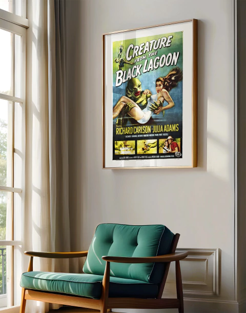 Cuadro Poster Creature From The Black Lagoon - comprar online