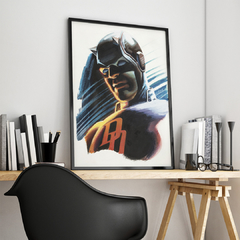 Cuadro Poster Marvel Daredevil Ilustracion