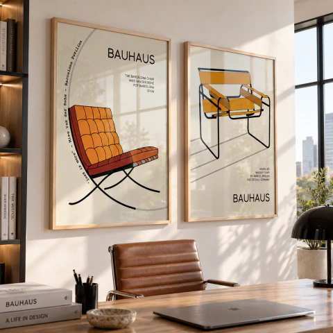 Set de 2 cuadros Bauhaus - 178/179