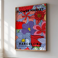 Cuadro Flower Market 35