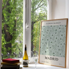 Cuadro Flower Market 11 Madrid