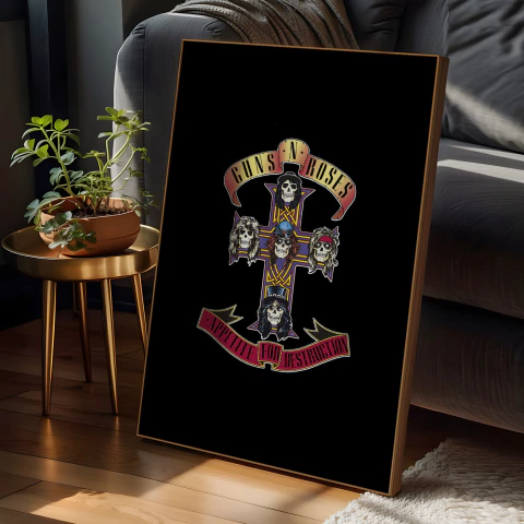 Cuadro Guns N Roses - Appetit for Destruction Cover - comprar online