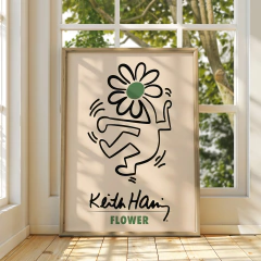 Set de 3 cuadros Keith Haring 03 - Oz Cuadros Decorativos