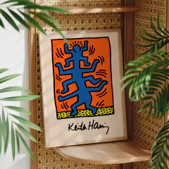 Set de 3 cuadros Keith Haring 04 - Oz Cuadros Decorativos