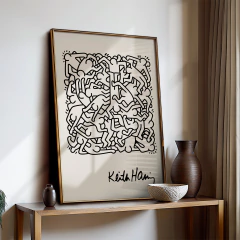 Cuadro Keith Haring 37 - comprar online