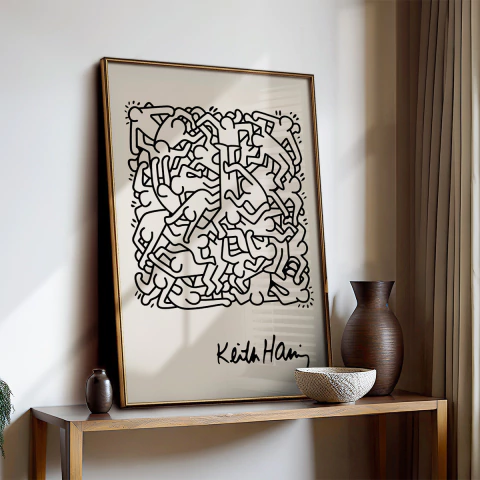 Cuadro Keith Haring 37 - comprar online