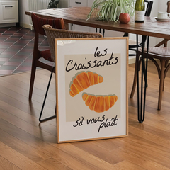Cuadro Les Croissants