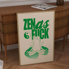 Cuadro Zen Frog