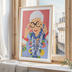 Cuadro Iris Apfel