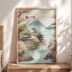Cuadro Japon 182 - comprar online