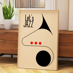 Set de 3 Cuadros Let's Jazz en internet