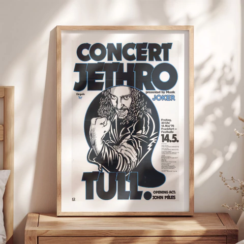 Cuadro Poster Jethro Tull - Concert - comprar online