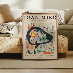 Set de 6 cuadros Joan Miro - 01/02/03/04/05/06 - tienda online