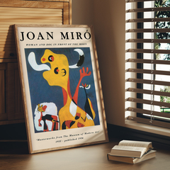 Imagen de Set de 6 cuadros Joan Miro - 01/02/03/04/05/06