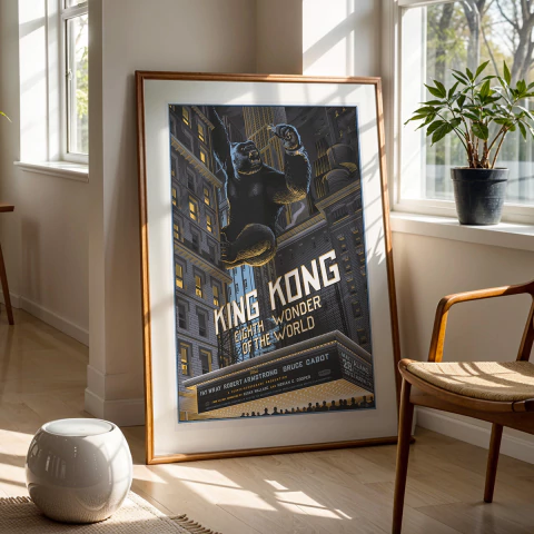 Cuadro King Kong - Merian C. Cooper/Ernest B. Schoedsack - comprar online