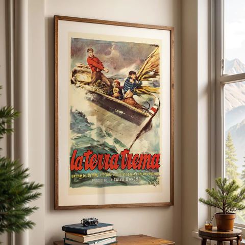 Cuadro La Terra Trema - Luchino Visconti - comprar online