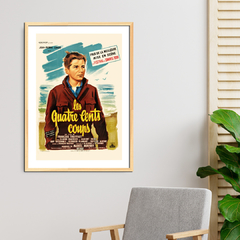Cuadro Los 400 Golpes - Truffaut