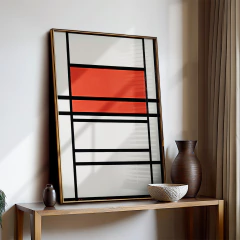 Set de 3 Cuadros Piet Mondrian - 02/06/07 - Oz Cuadros Decorativos