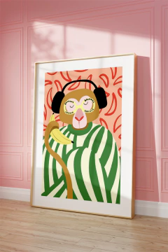 Cuadro Cool Monkey - comprar online