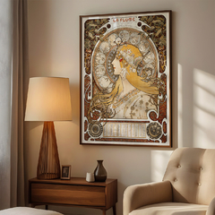 Cuadro Alfons Mucha 01 - comprar online