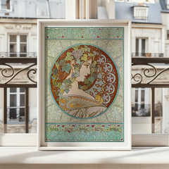 Cuadro Alfons Mucha 05 - comprar online